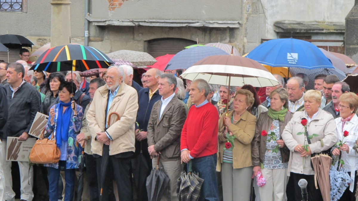 75 aniversario del bombardeo de Otxandio 