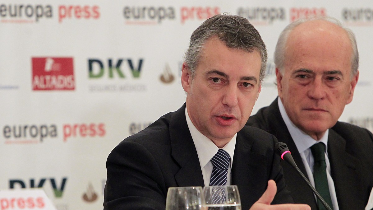 Iñigo Urkullu en los Desayunos Informativos de Europa Press.