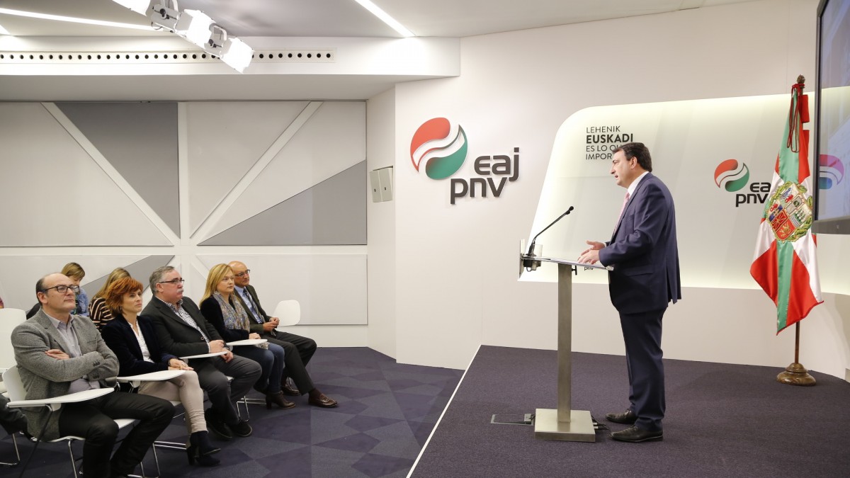 Presentación del programa electoral de EAJ-PNV para las Elecciones del 20D