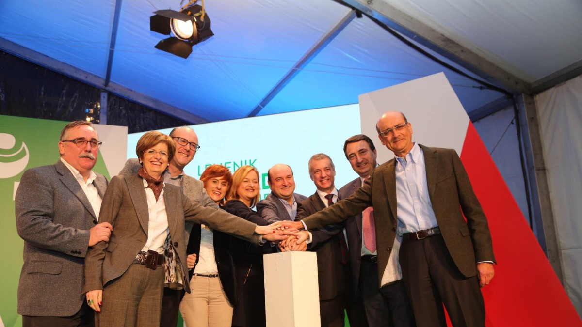 Acto de inicio de campaña (Vitoria-Gasteiz)