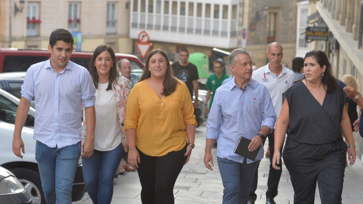 Iñigo Urkullu EGIrekin Gasteizen