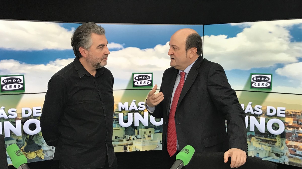 Entrevista a Andoni Ortuzar en Onda Cero y Antena3