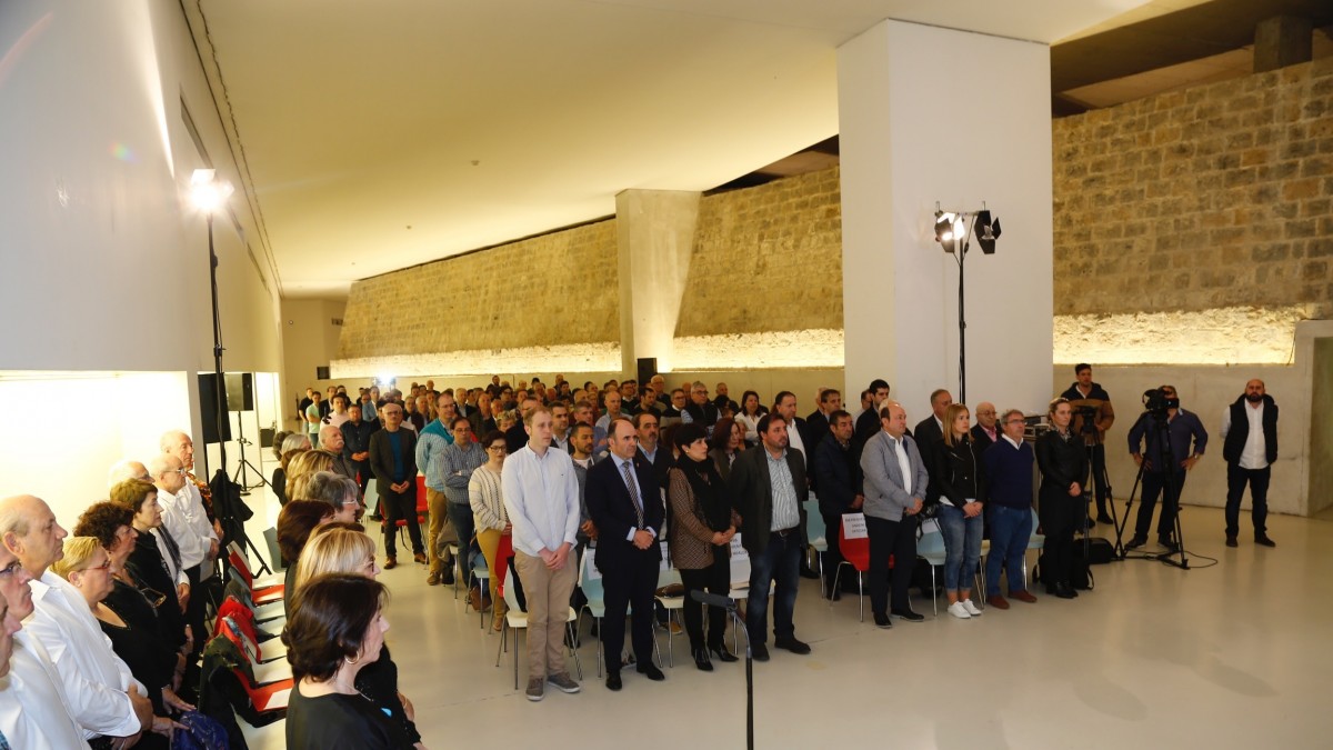 Homenaje a los y las militantes más veteranos en EAJ-PNV Nafarroa