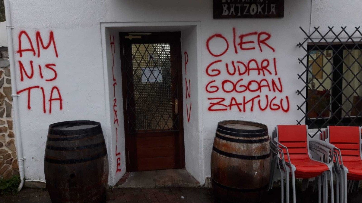 Pintadas en los batzokis de Sukarrieta, Bermeo y Busturia