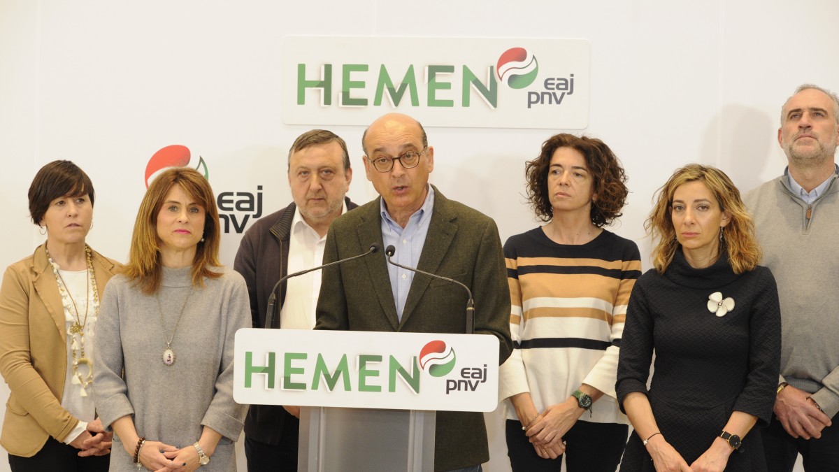 2019 Presentación de las candidaturas de EAJ-PNV al Congreso y Senado de Araba