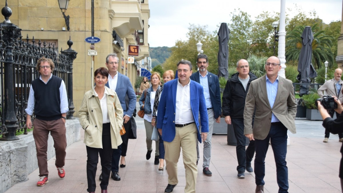 10N Presentación de las candidaturas de EAJ-PNV al Congreso y Senado por Gipuzkoa 