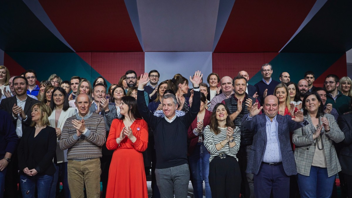 Presentación de las candidaturas de EAJ-PNV a las Elecciones al Parlamento Vasco 2020