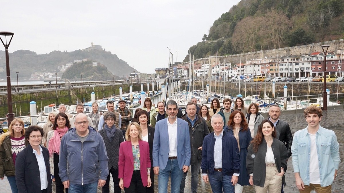 Presentación de la candidatura para Donostia