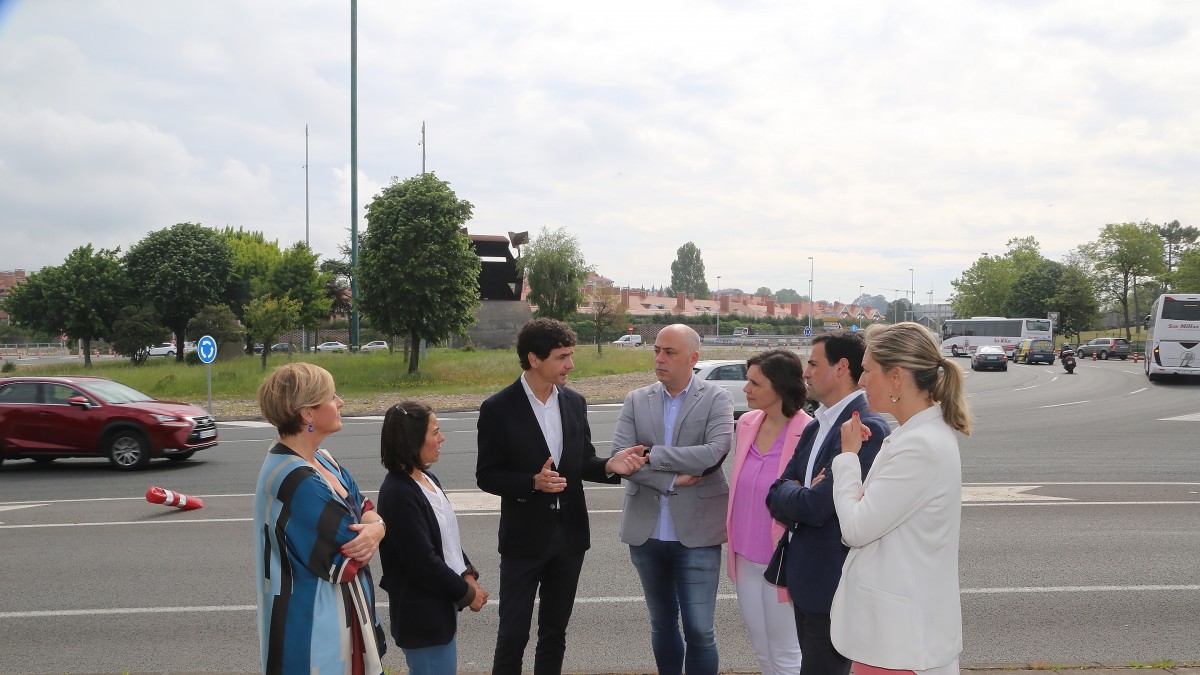 Unai Rementeria pone en valor la capacidad que tendrán el túnel bajo la ría y la segunda fase de la Supersur para dar solución a los atascos en La Avanzada, el puente de Rontegi y la A-8 en Max Center