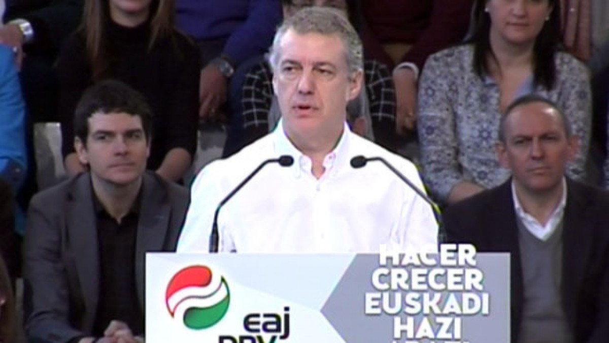 Ekitaldia Durango: Iñigo Urkullu