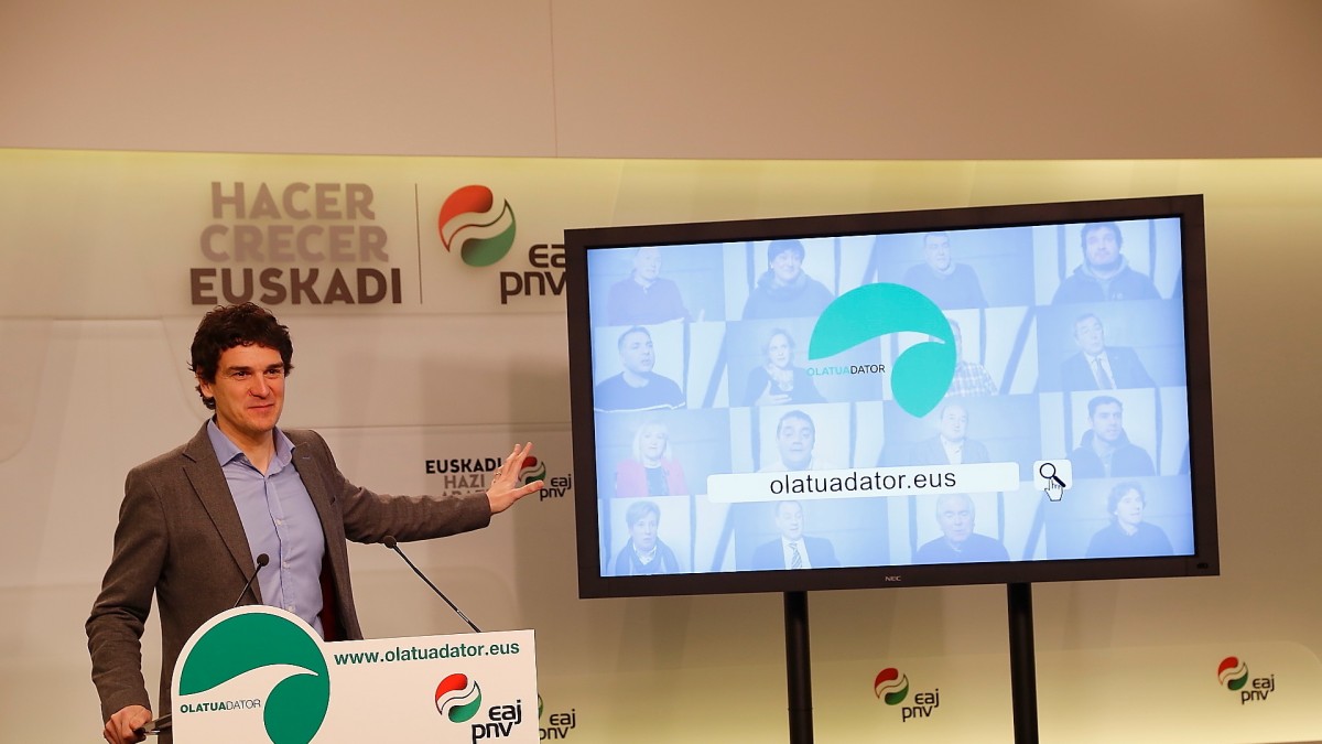 Unai Rementeria reivindica la política ‘0,0‘ en la presentación de su página web: “Cero insultos, Cero juego sucio”