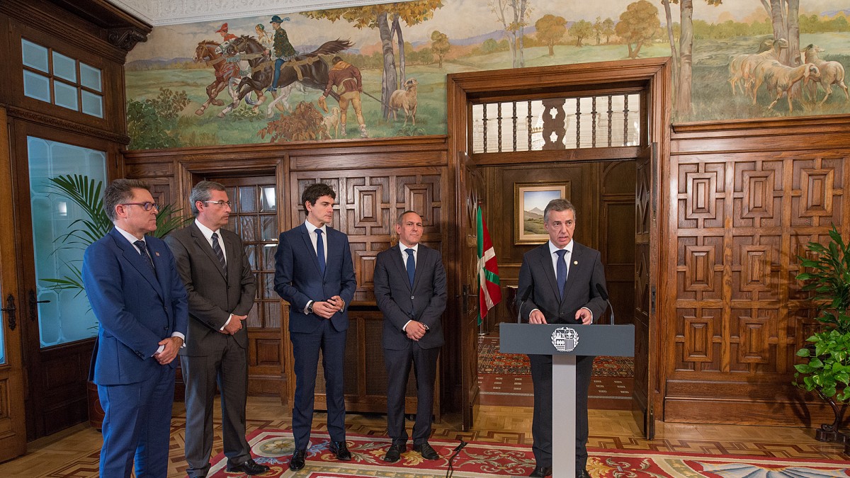 Declaración de las Instituciones Vascas en defensa del Concierto Económico y el Cupo entre Euskadi y el Estado