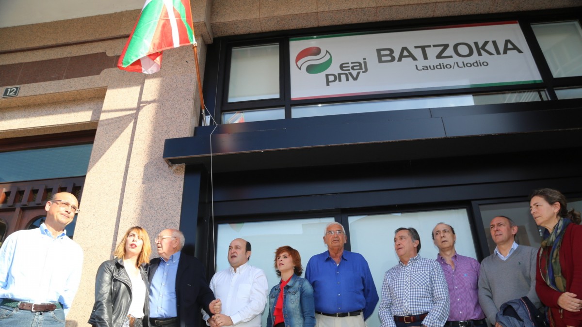 Laudioko Batzokiaren inaugurazioa