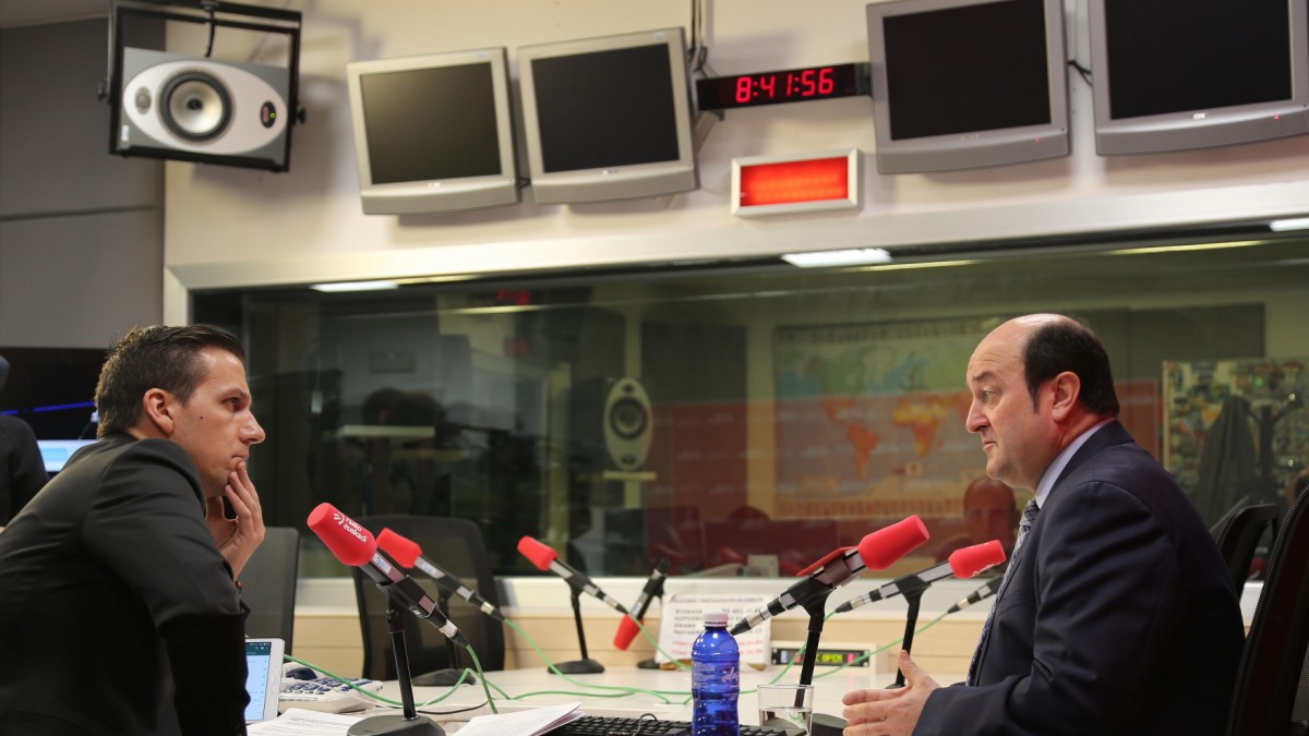 Andoni Ortuzar Radio Euskadiren Boulevard saioan - apirila 2016