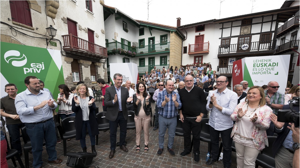 Ortuzar llama al electorado vasco a responder con el “olvido en las urnas” a los cuatro partidos españoles por haberse olvidado de Euskadi