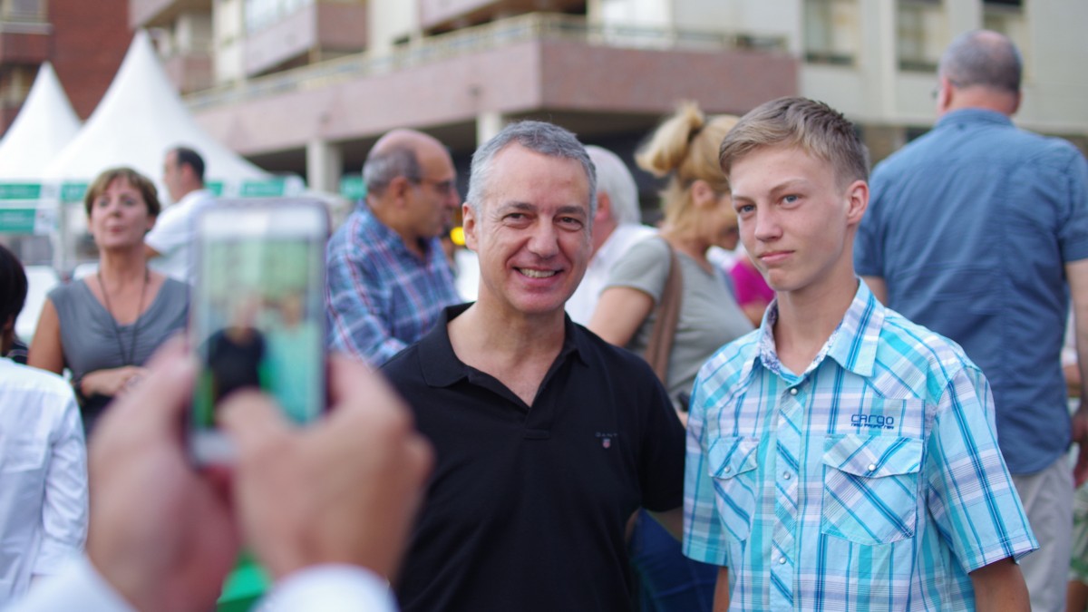 Zarautzeko ekitaldi politikoa