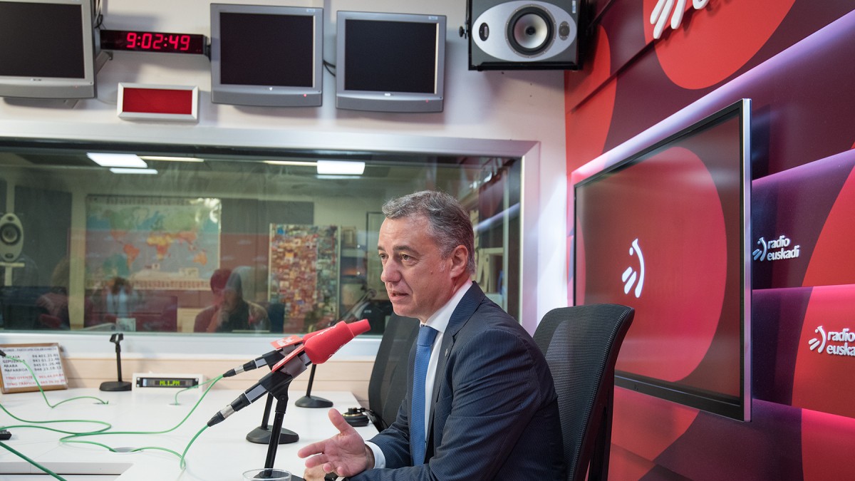 Urkullu Lehendakaria: “Urriaren 1a Estatuaren ereduari buruz hausnartzeko prozesuaren hasiera izan daiteke”