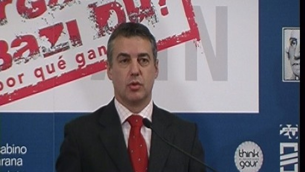 Ibarretxe lehendakariak nahikoa du bera izatearekin