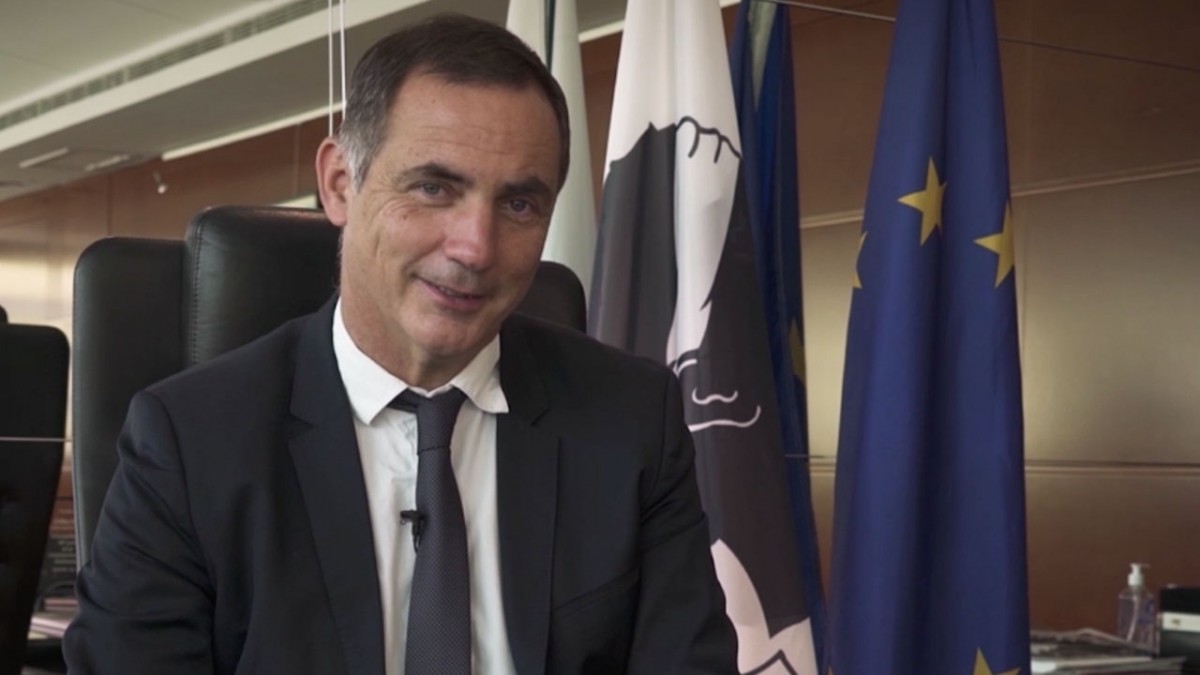 Gilles Simeoni <br>Presidente del Consejo Ejecutivo de Còrcega <br>Córcega
