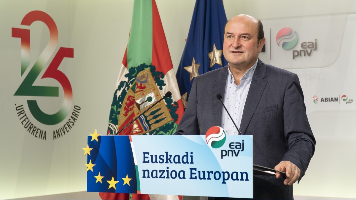 EAJ-PNV presenta su primera aportación a la Conferencia sobre el Futuro de Europa, que arranca hoy, 9 de mayo, Día de Europa