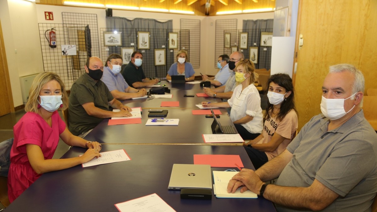 El Euzkadi Buru Batzar ha celebrado su reunión semanal en el Parque Natural de Valderejo