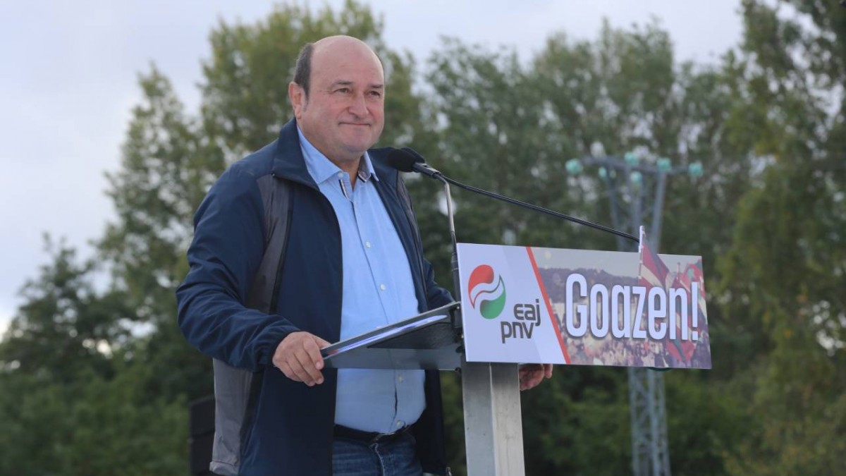 Andoni Ortuzar: “¡Somos el Partido de la gente! ¡El Partido de Euskadi! ¡El Partido de la libertad!”