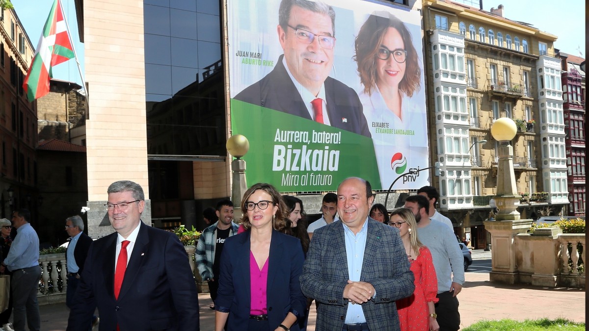 “Aurrera, batera! Euskadi mira al futuro”, 'claim' de EAJ-PNV para las elecciones municipales y forales del 28 de mayo