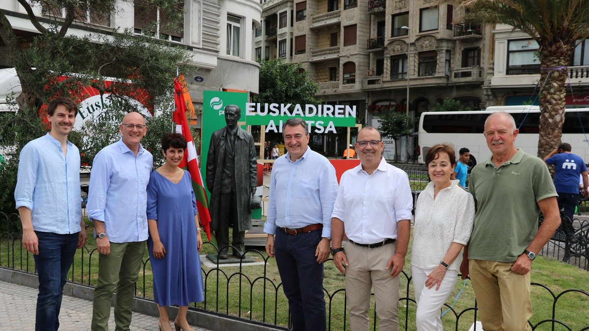 Aitor Esteban se compromete a seguir defendiendo el autogobierno vasco en Madrid: “Hemos demostrado capacidad y conocimiento, y somos los únicos en hacerlo”