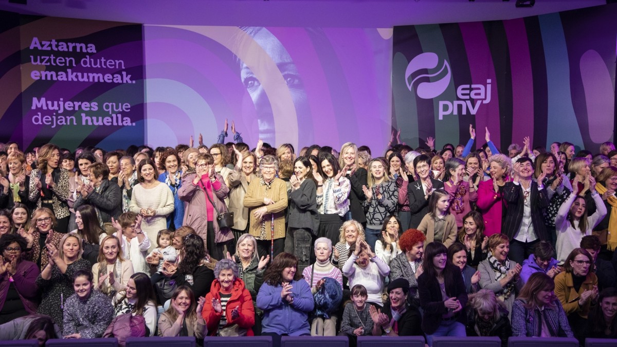 EAJ-PNV homenajea a todas las mujeres que “dejaron huella y nos dieron ejemplo”, sin las que “Euskadi no sería hoy el país que es”