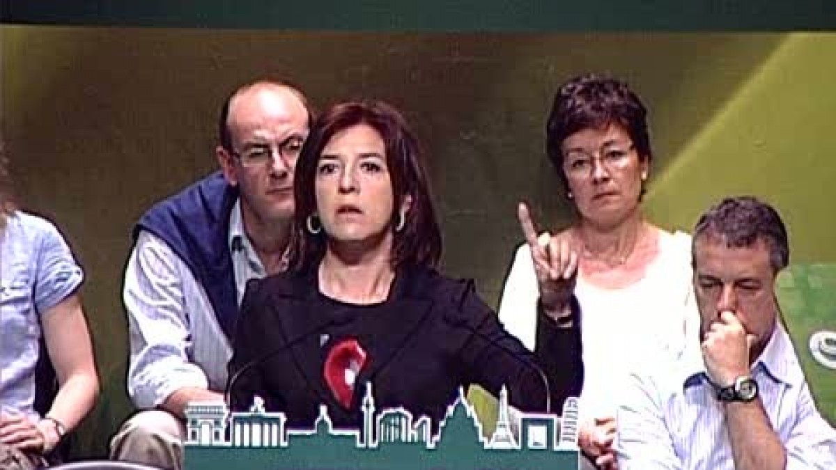 Izaskun Bilbao en Donostia