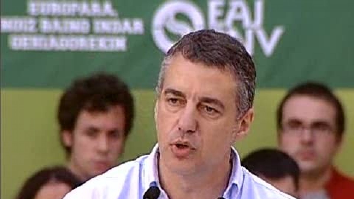 Iñigo Urkullu en Getxo