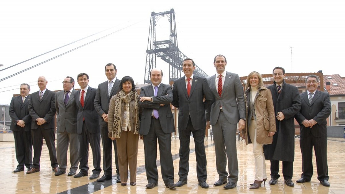 Acto con los candidatos de Ezkerraldea y Meatzaldea