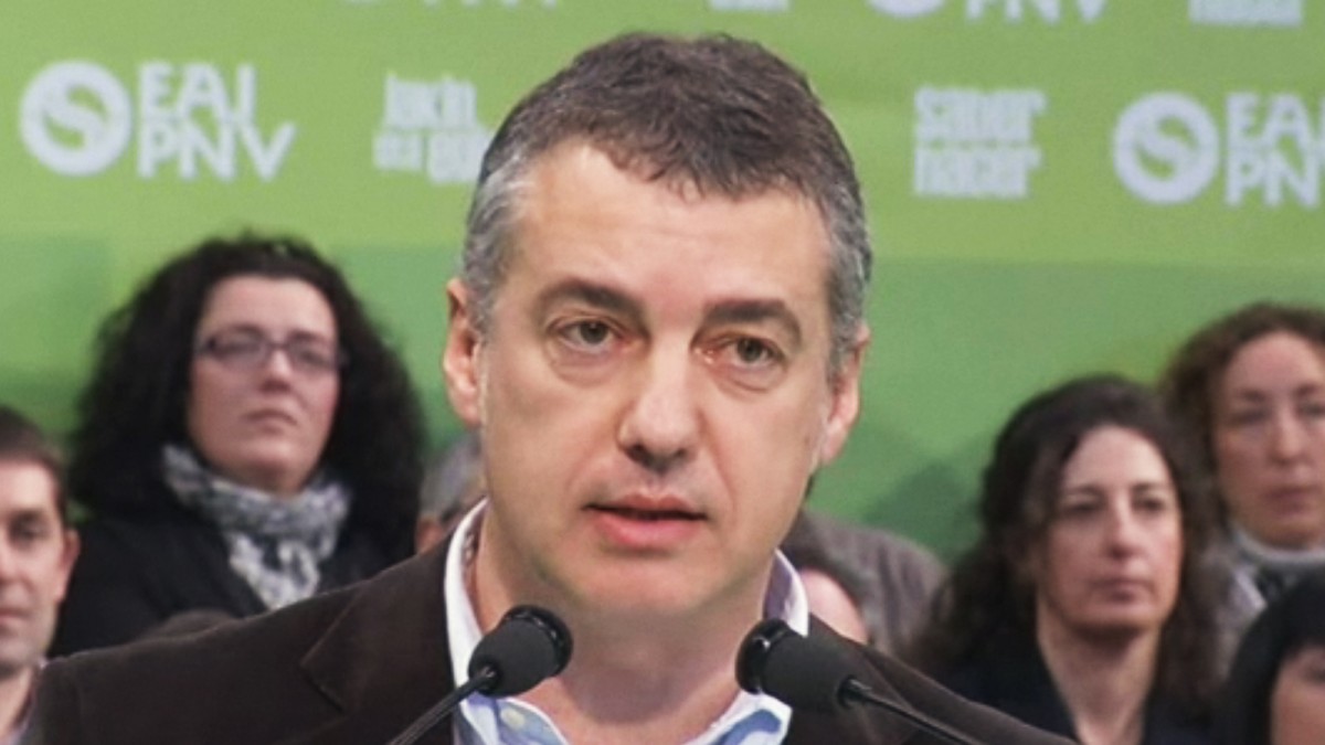 Iñigo Urkullu, en el acto de presentación de candidatos a Diputados Generales de EAJ-PNV en Gasteiz 