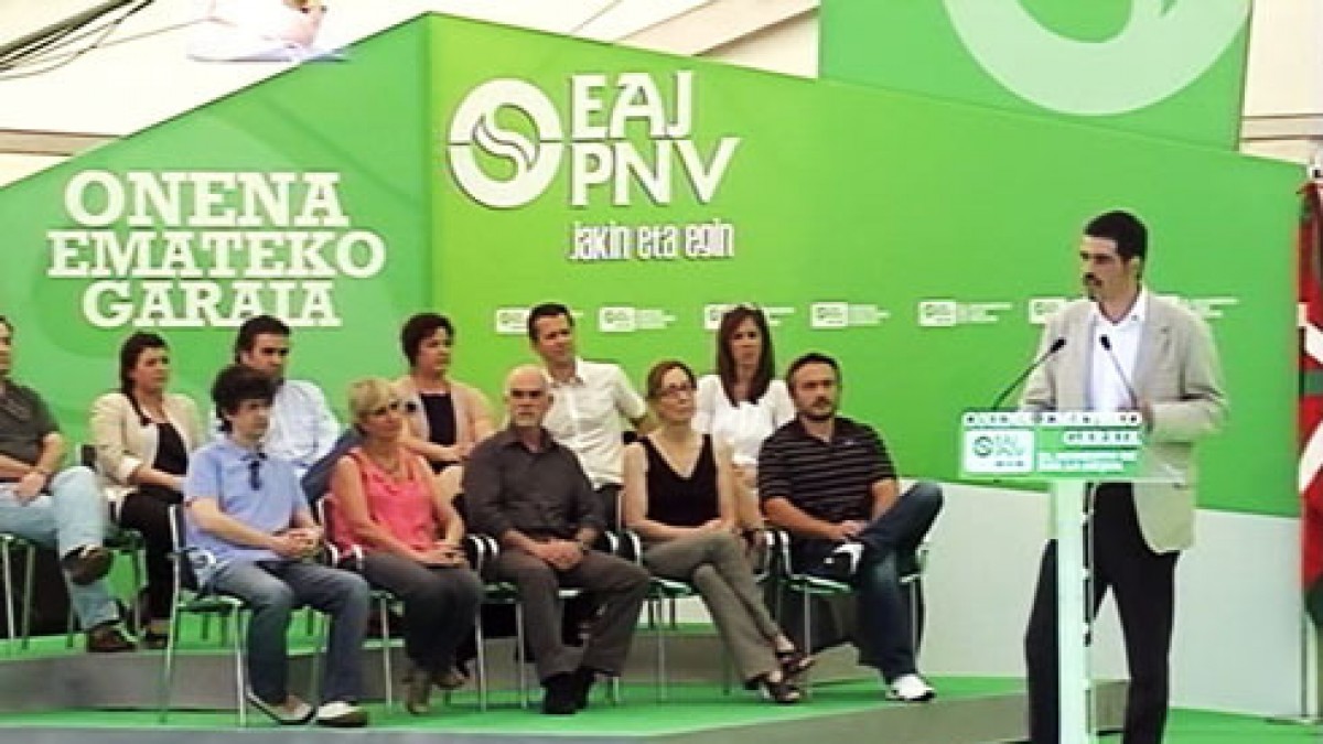 Donostian ekitaldia (Trinitate plaza): Eneko Goia