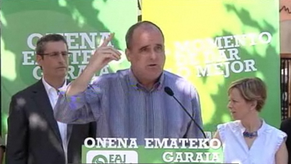Errenterian ekitaldia: Joseba Egibar