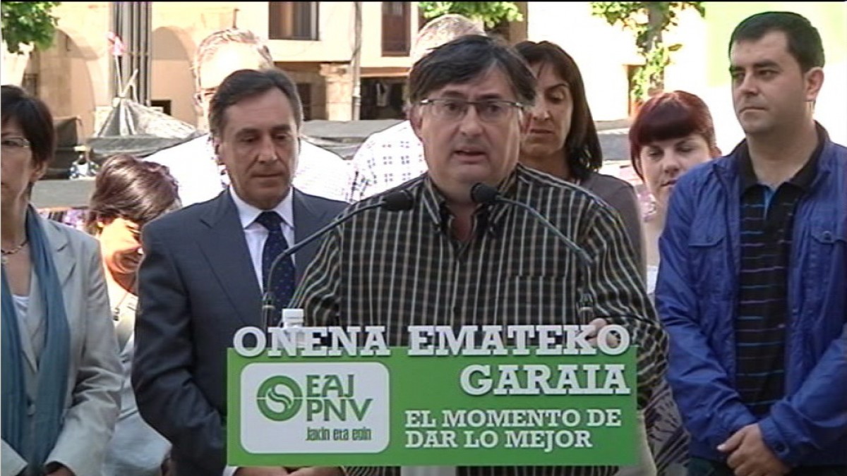 Acto en Agurain: Iñaki Beraza