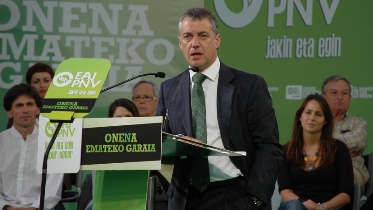 Acto en Basauri: Iñigo Urkullu