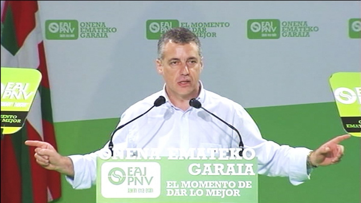 Gasteizen Ekitaldia: Iñigo Urkullu