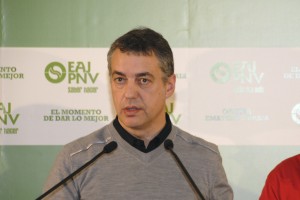 Iñigo Urkullu, presidente del EBB de EAJ-PNV