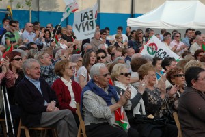 Acto en Basauri (Elecciones 2011)