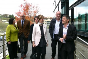 Arantxa Tapia. L Leanizbarrutia, J Agirretxea eta J Egibar Arrasaten