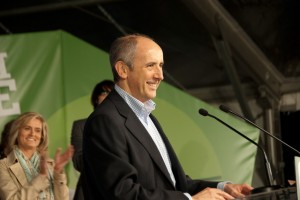 Josu Erkoreka, Iñigo Urkullu y resto de candidaturas en el mitin de Barakaldo