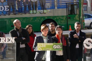Arantxa Tapia, Joseba Agirretxea eta Lorea Leanizbarrutia Ordizian