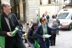 Arantxa Tapia, Joseba Agirretxea y Lorea Leanizbarrutia en Ordizia