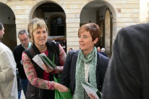 Arantxa Tapia, Joseba Agirretxea eta Lorea Leanizbarrutia Ordizian