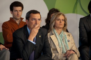 Josu Erkoreka, Iñigo Urkullu y resto de candidaturas en el mitin de Barakaldo