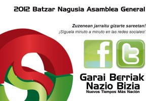 Asamblea General Nuevos Tiempos Más Nación EAJ-PNV