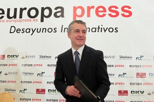 Iñigo Urkullu en los Desayunos de Europa Press