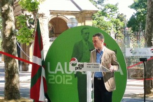 Iñigo Urkullu - Lauaxetari omenaldia