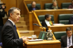Iñigo Urkullu - Pleno Investidura Lehendakari - EAJ PNV